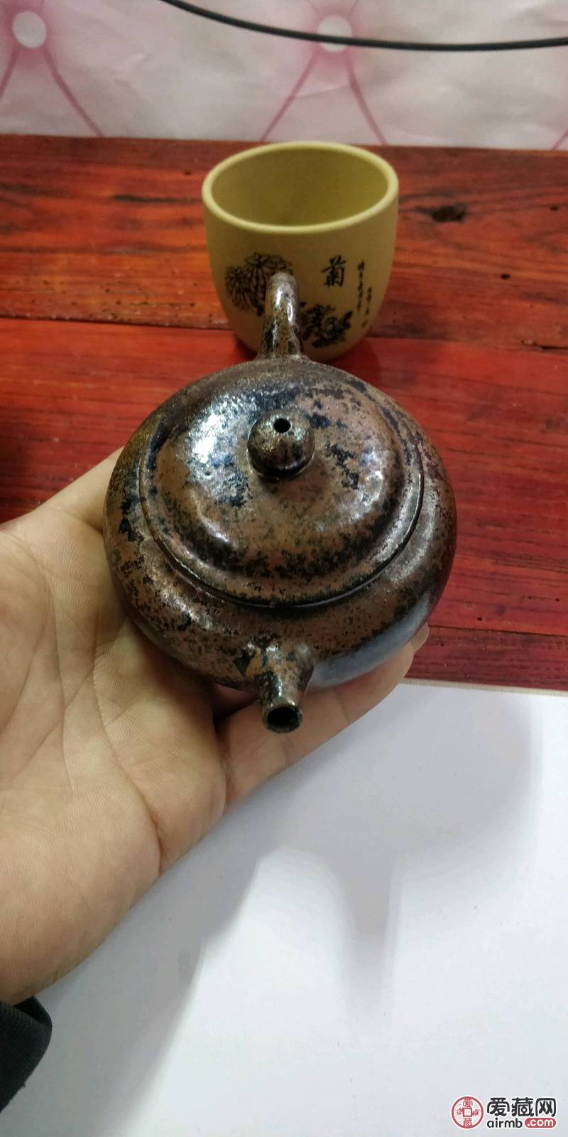 紫砂壶  柴烧全手工制作紫砂壶