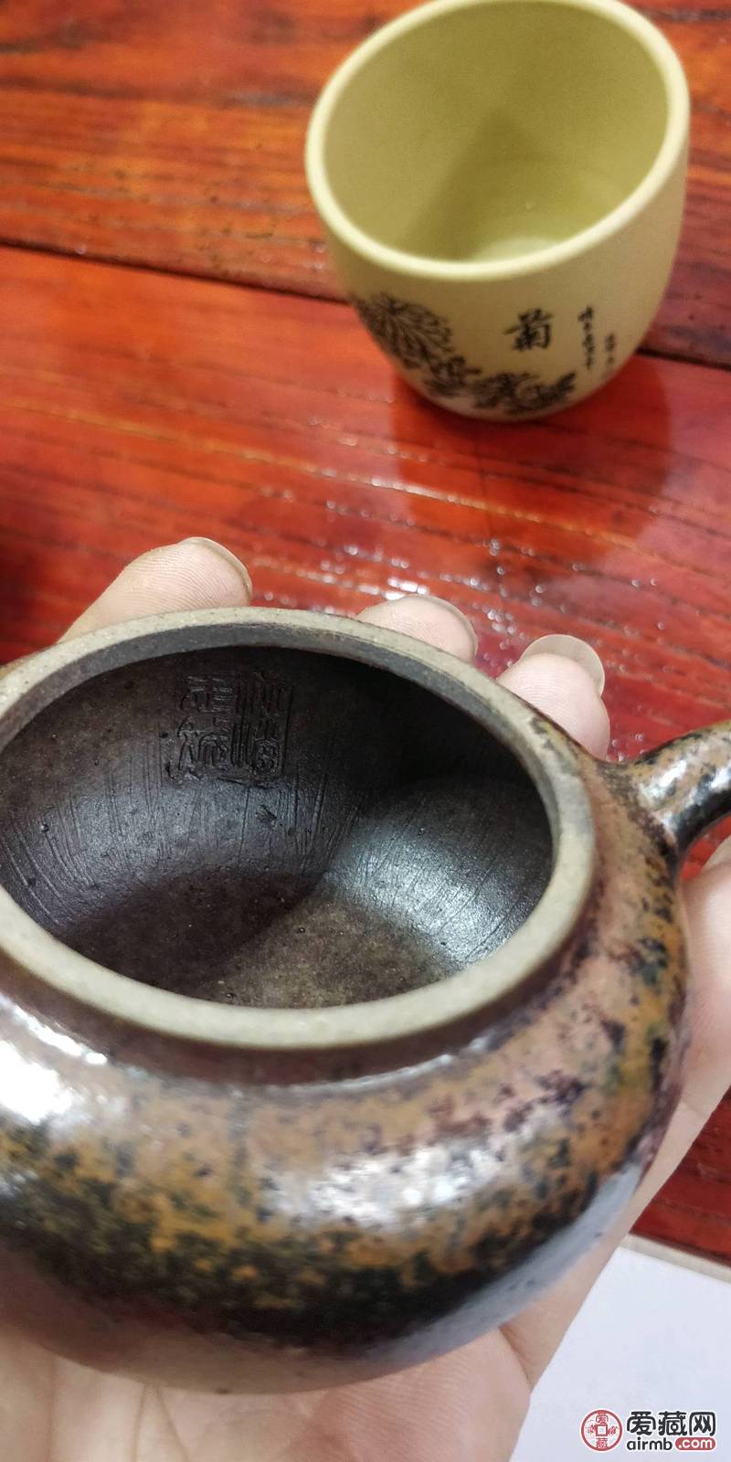 紫砂壶  柴烧全手工制作紫砂壶
