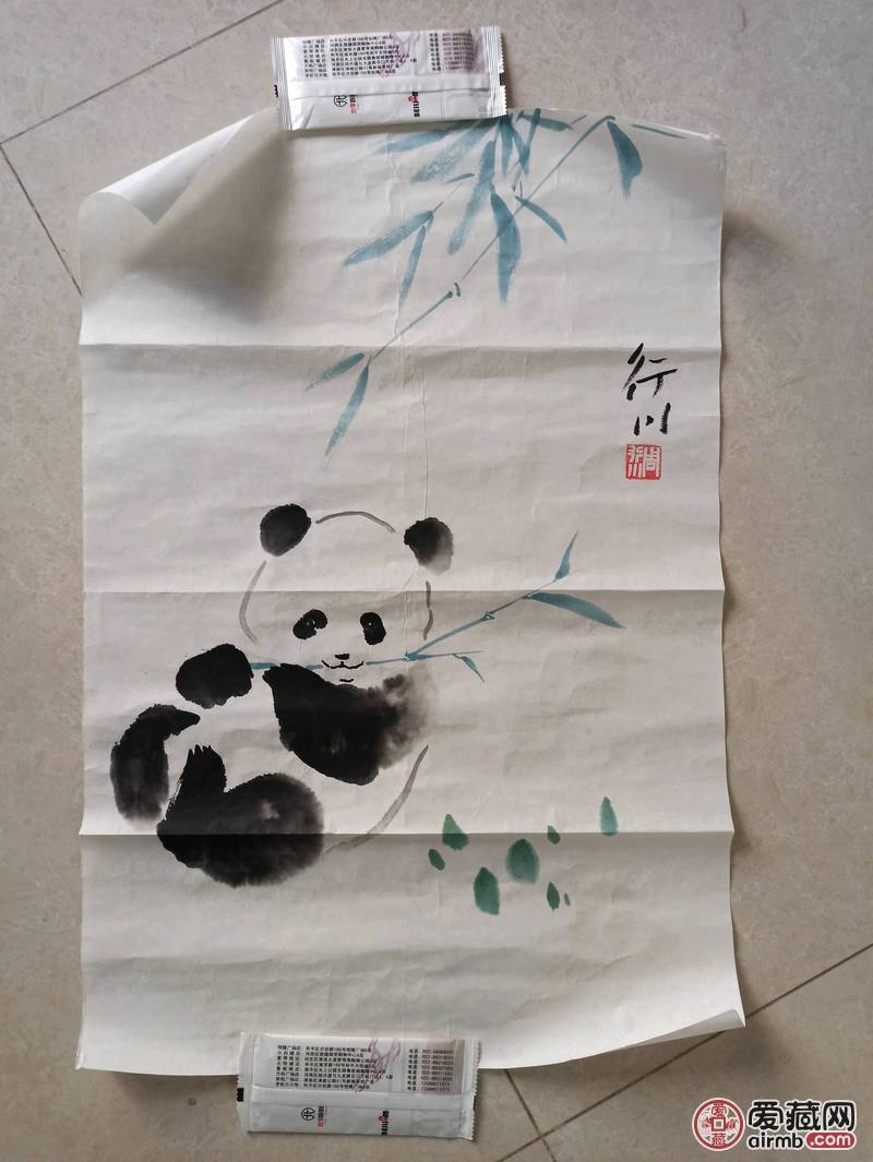 纯手绘画，实物图