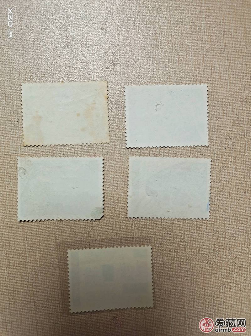 童话“咕咚”，一套4枚带副票，