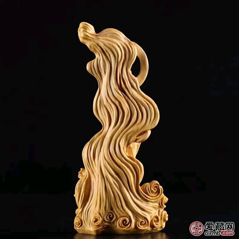 品名：崖柏渡海观音\n材质：崖