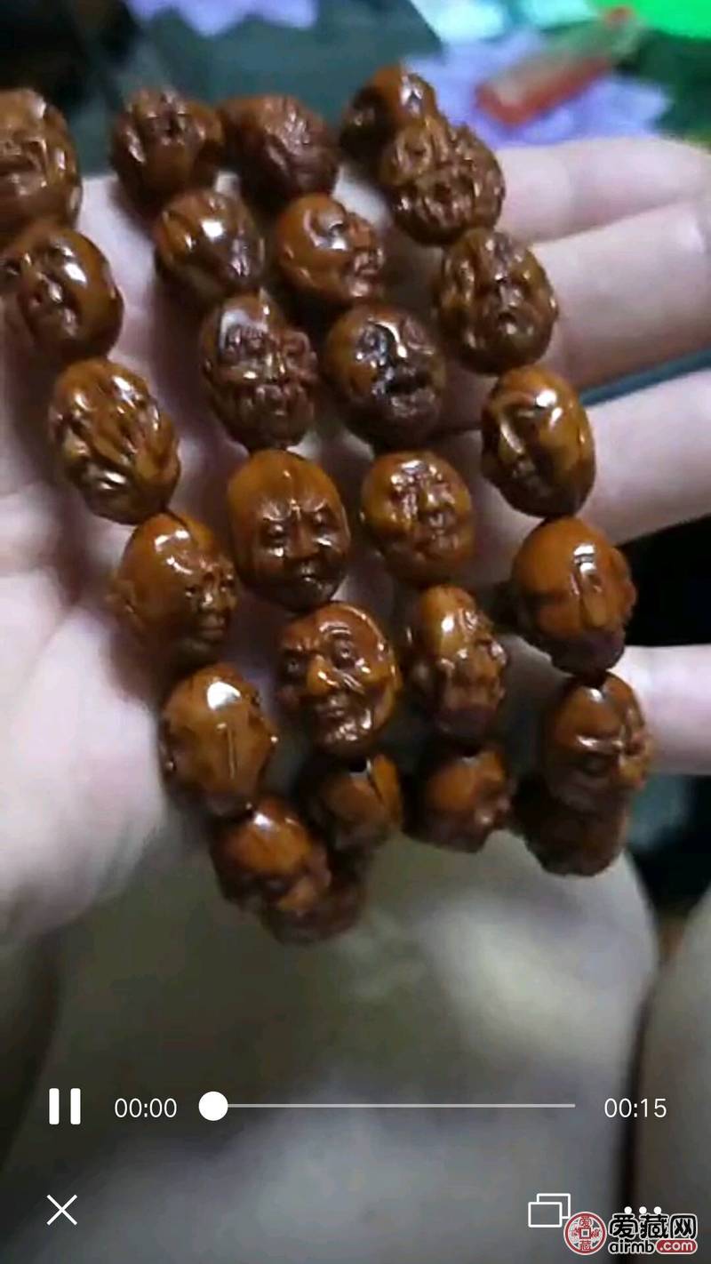 手工108罗汉56颗籽儿14/
