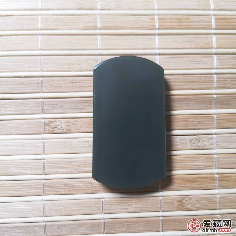 青玉一级细料 黄财神牌子 招财