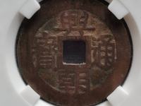 兴朝通宝背一分真品图