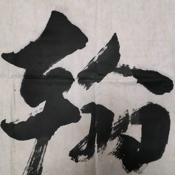 山东书法家书写软笔毛笔字书法条幅竖幅作品品相