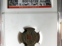 宣统通宝背两个图案