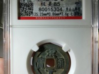宋元通宝小平背上星版别