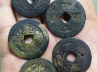 白铜康熙通宝背宁