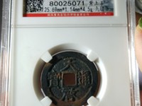 天启通宝背府真品