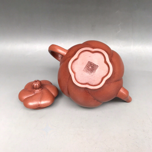 紫砂壶品茗旋风壶底款建祥材质紫砂