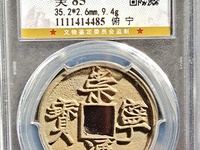 崇宁通宝白铜币图片