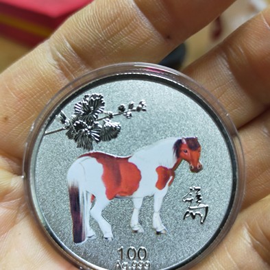2019上海造币厂造12生肖纪念章,以清故宫朗世宁