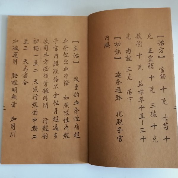 仿古医书神奇药方,全套四本带盒子尺寸28