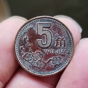 【梅花5角-评级币a】梅花五角1999年1枚,按图