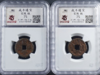 咸丰通宝龙王宝殿图片及价格