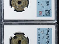 嘉庆通宝天子万年花钱