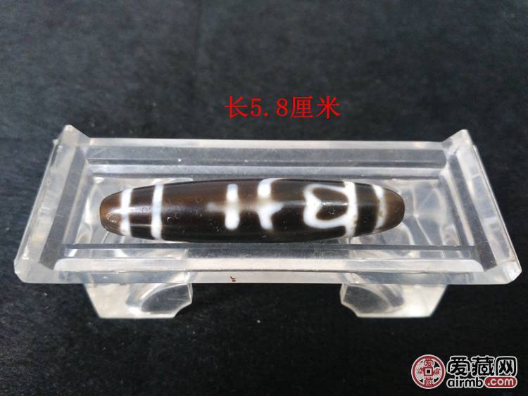 传世少见的老天珠挂件
<br 