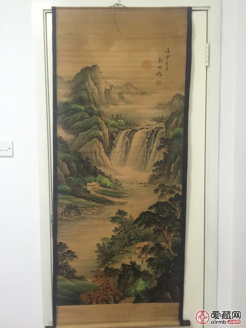 郑板桥,山水画一元起拍 欢迎关