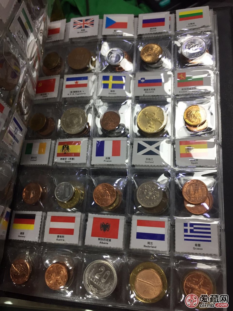 世界120个国家的硬币!带包装