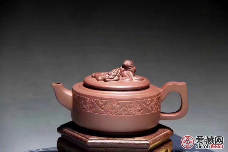新出窑的宜兴紫砂壶【楚汉风云】