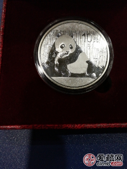 2015年熊猫银币,1盎司重!