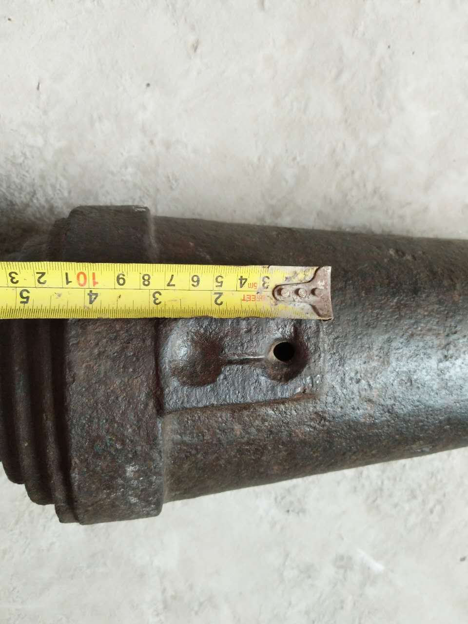 明代铁大炮收藏冷兵器兵器之王稀少品创建私