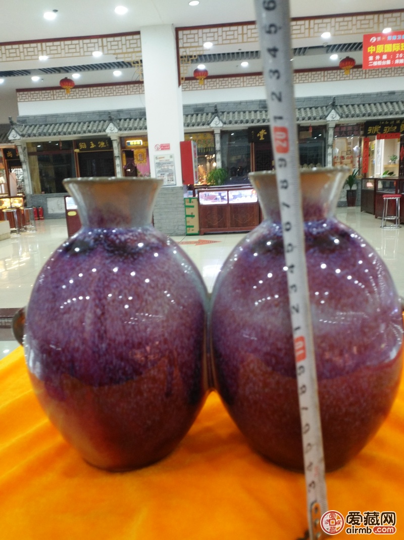 五大钧瓷名人之一霍福生之作品,家有万贯不如有霍家钧瓷一件,霍福生