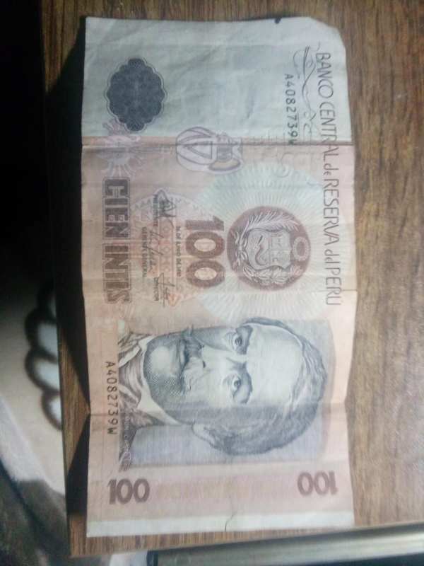 100元秘鲁印蒂
