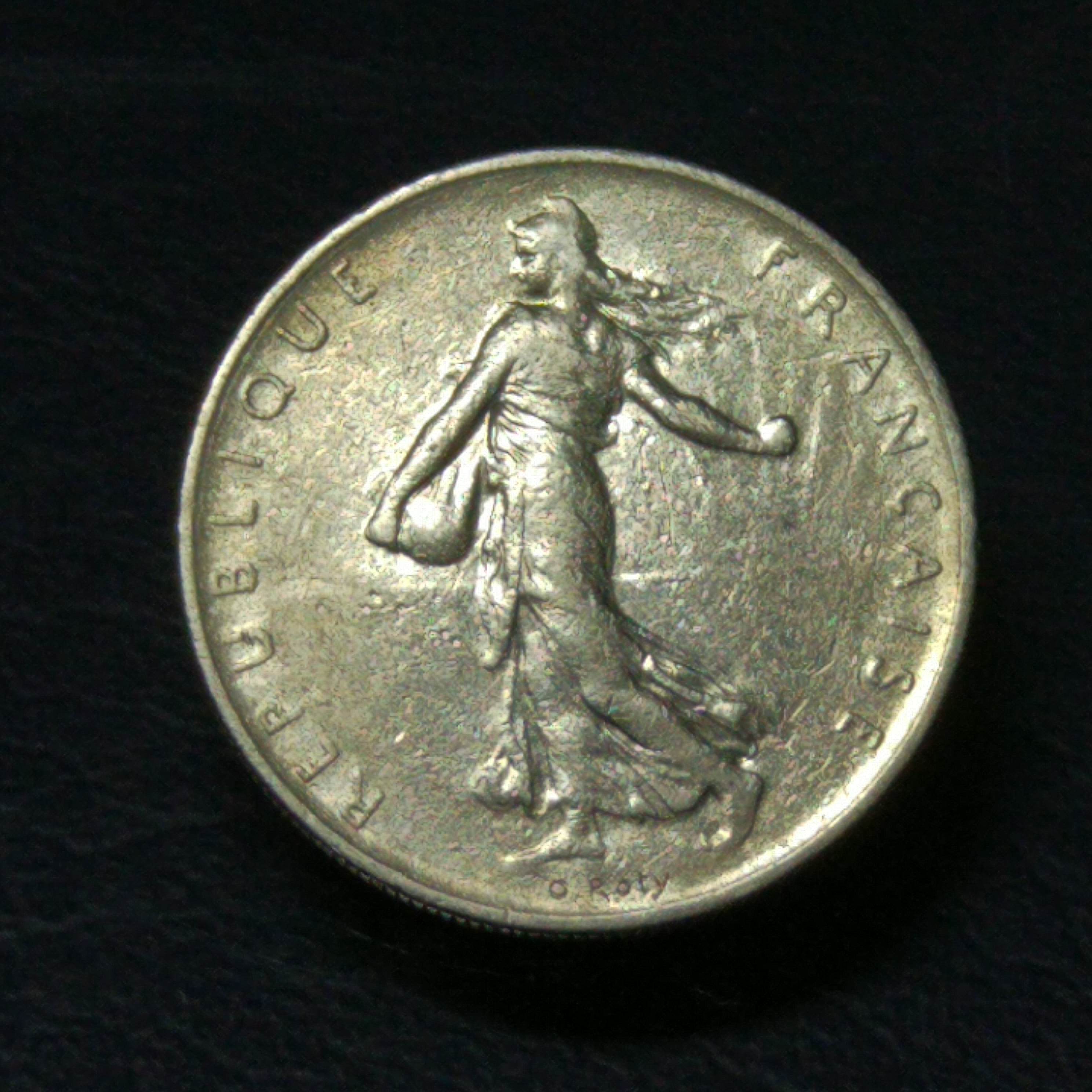 法国1960年1法郎硬币1枚.