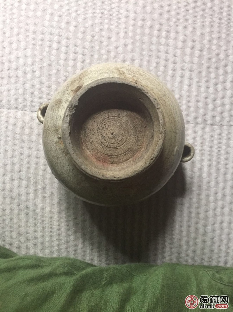 清中晚期民窑的一个陶罐
