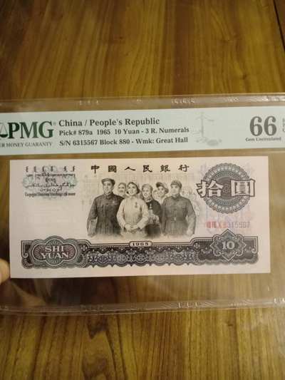 三罗马荧光大团结花开富贵pmg严评66分号