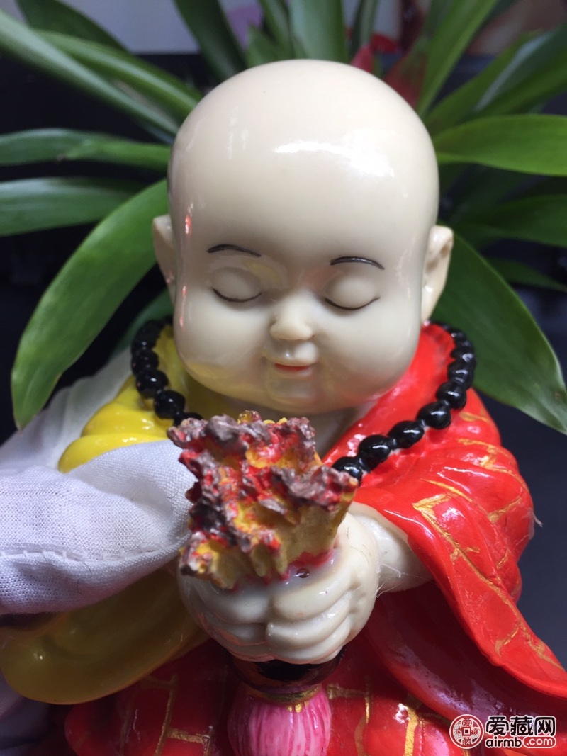 一座"祈福小和尚",超级可爱的