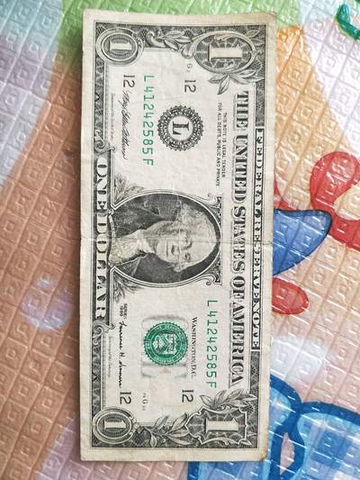 1999年一美元品相如图