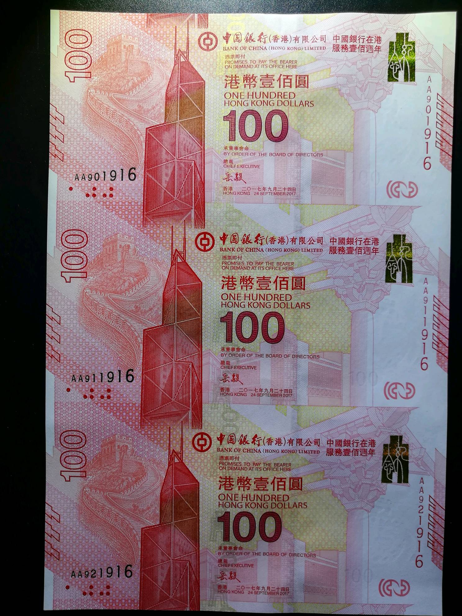 新版港币100元图片图片