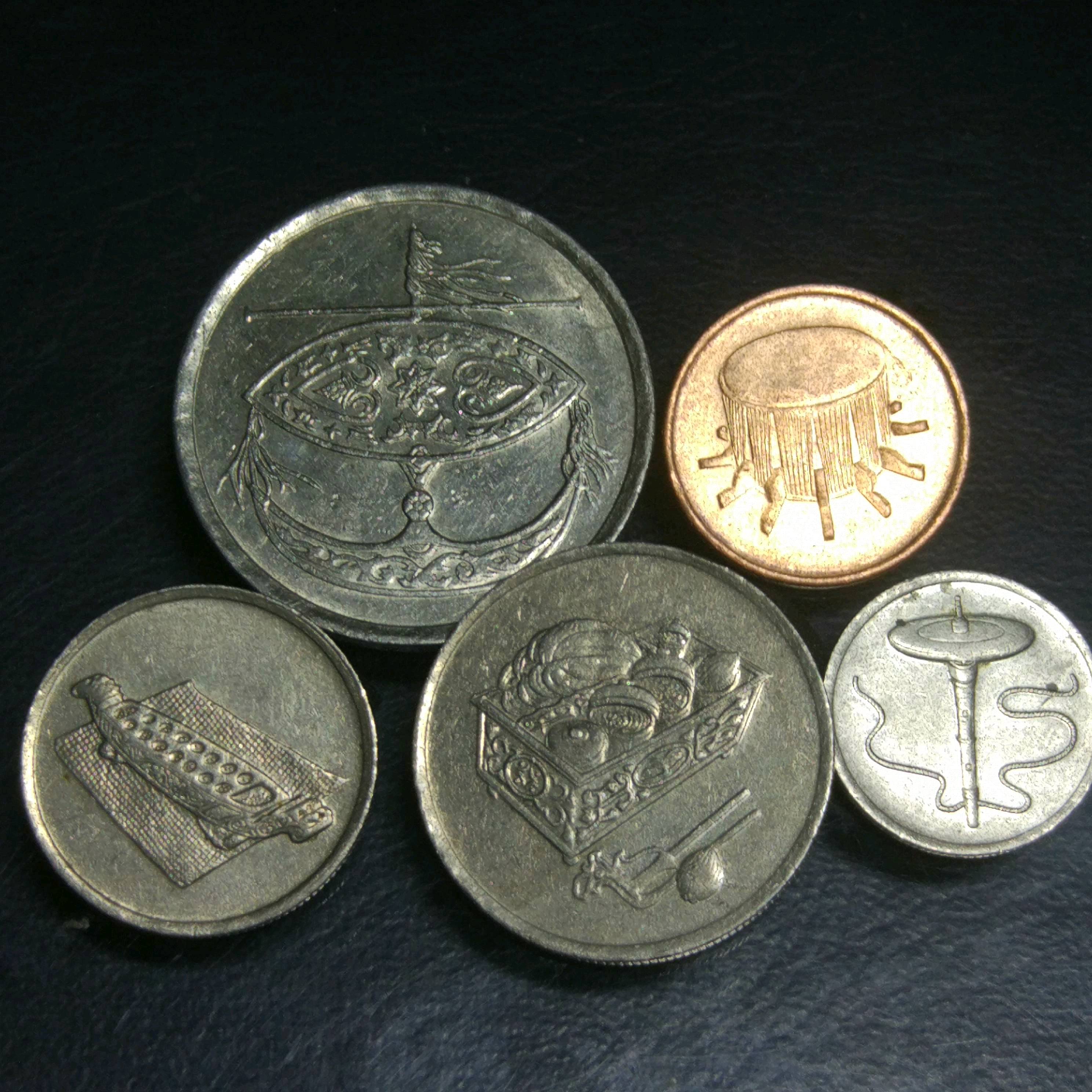 马来西亚硬币面值图片