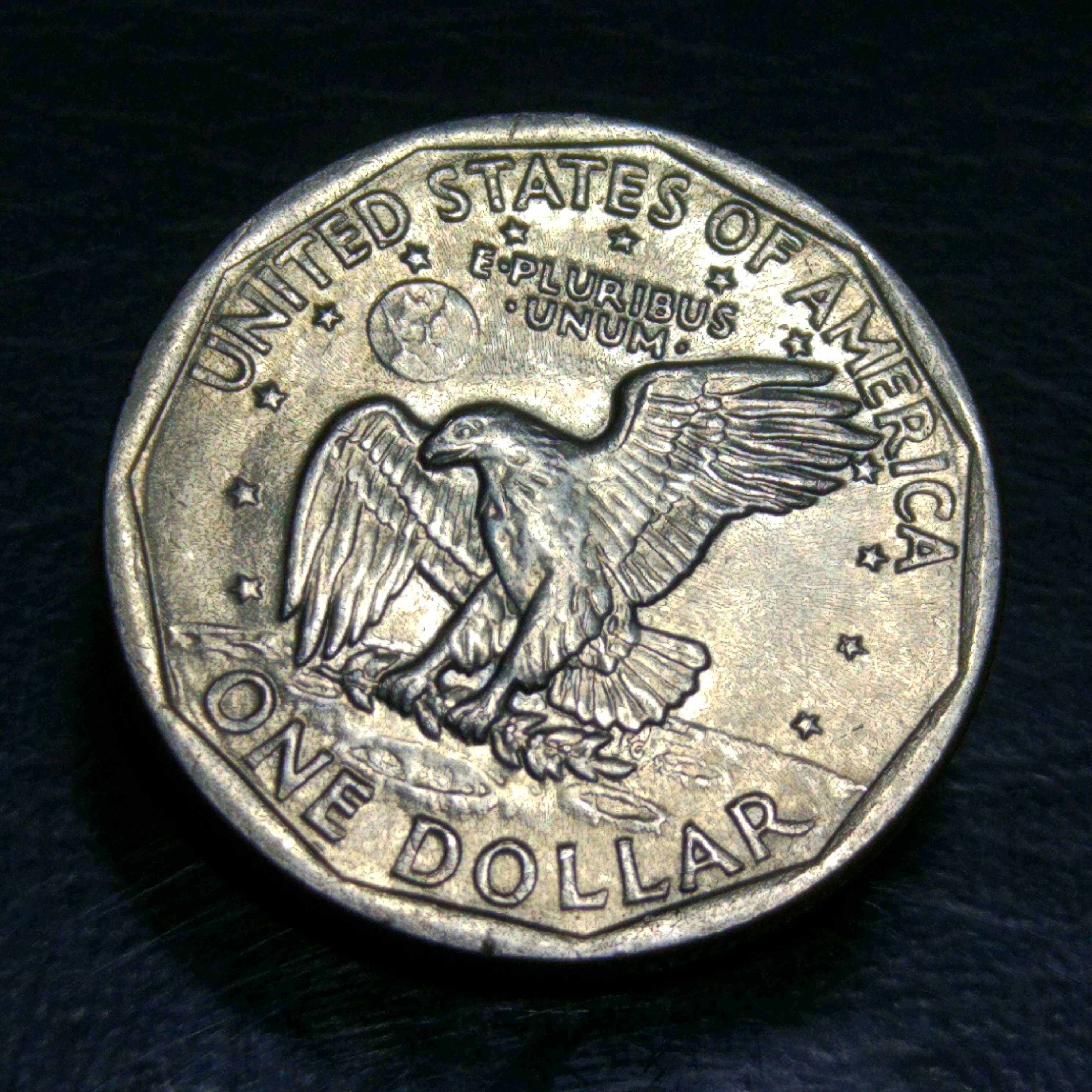 美元一块钱硬币图片图片