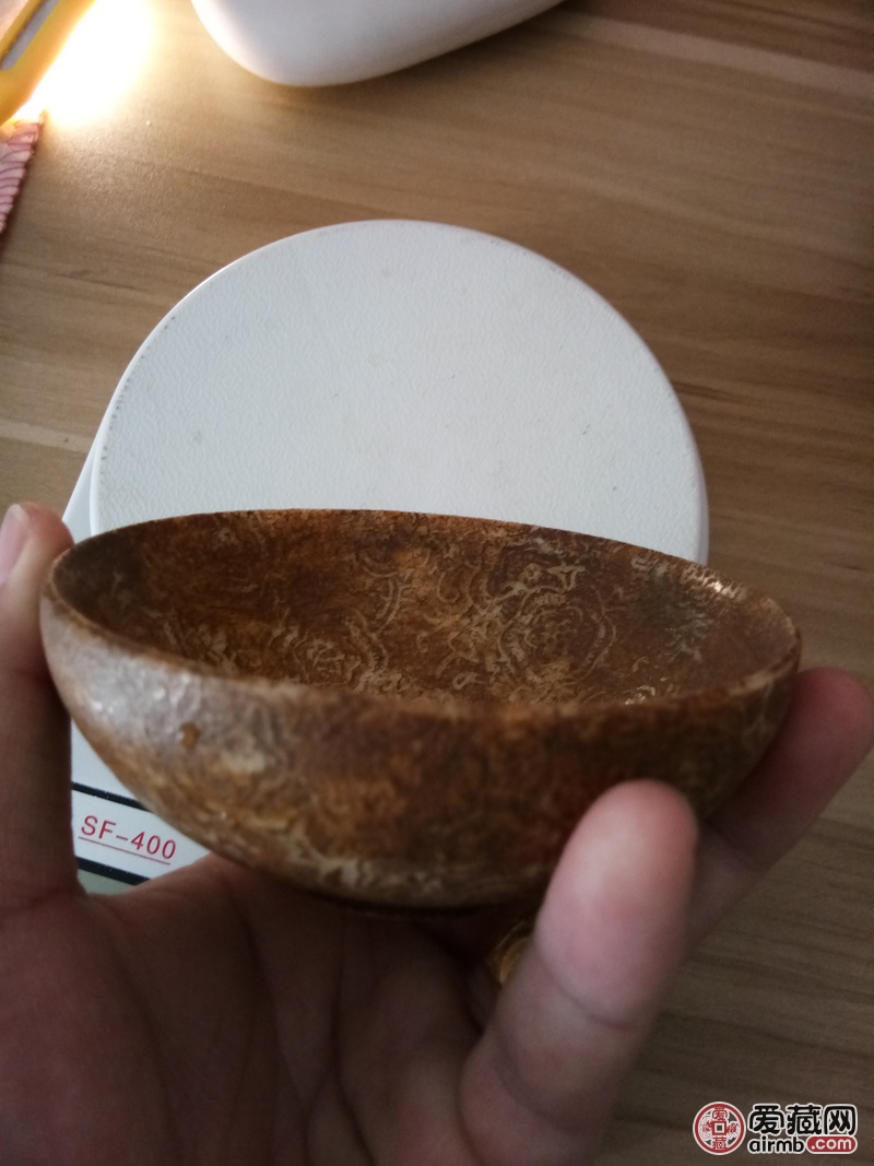 玉碗,透光性强,234克重-爱藏鉴定:赝品-爱藏网