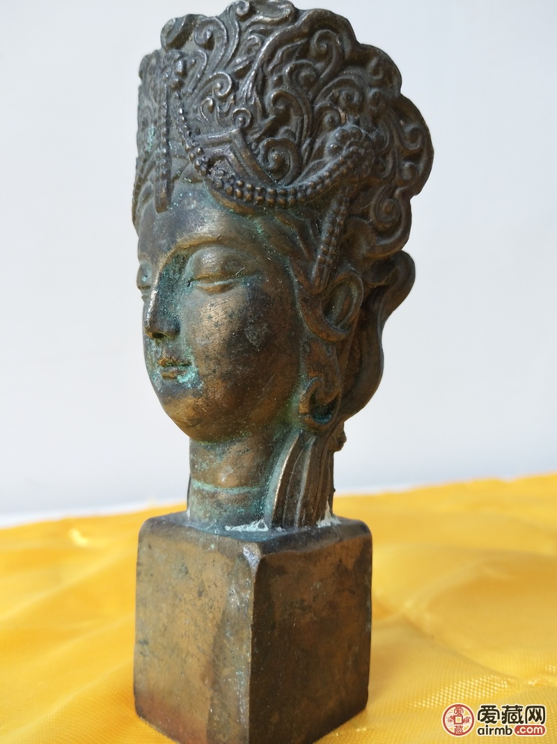 普贤菩萨佛头印章