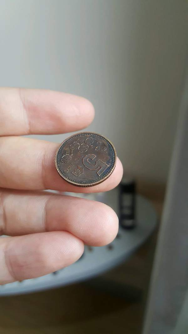 00年深色巧克力包浆一枚包浆均匀厚重自然美观