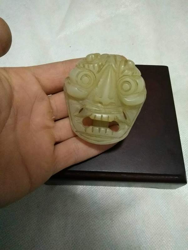 鬼面玉皮带扣全品