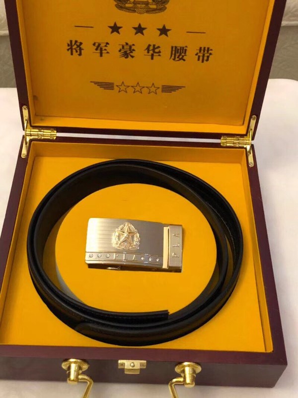 手提式将军豪华腰带单扣头礼盒送礼高端大气军种