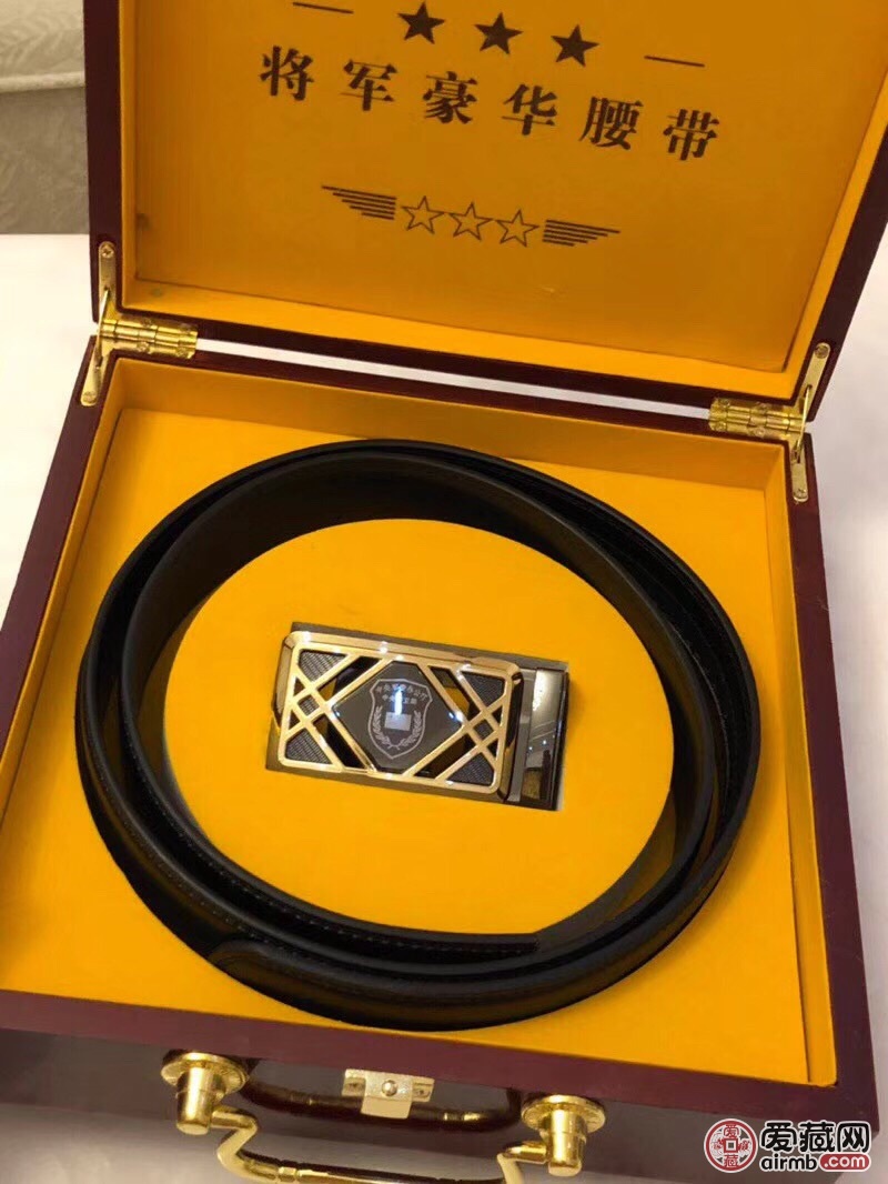 手提式将军豪华腰带单扣头礼盒