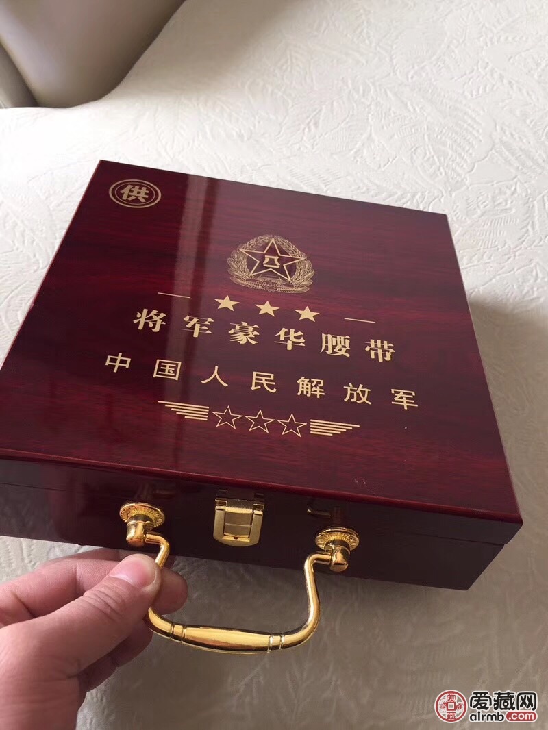 手提式将军豪华腰带单扣头礼盒