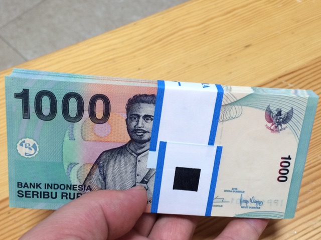 印尼1000元全新100连号