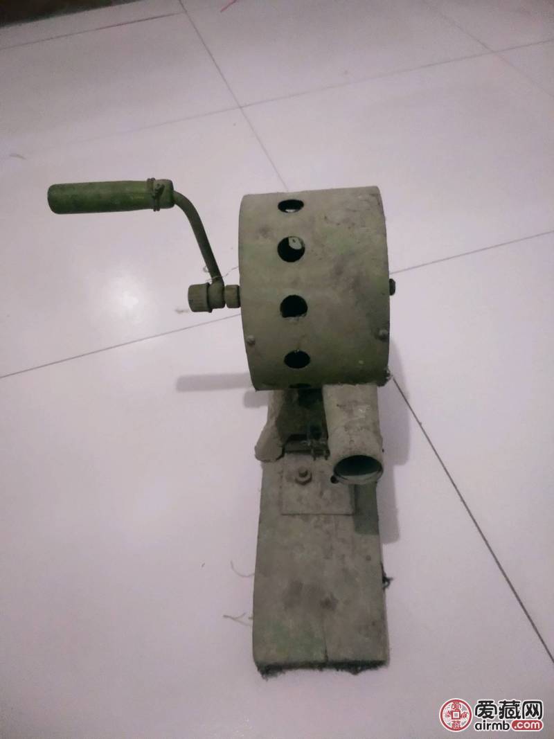 抗战时期手摇吹风机