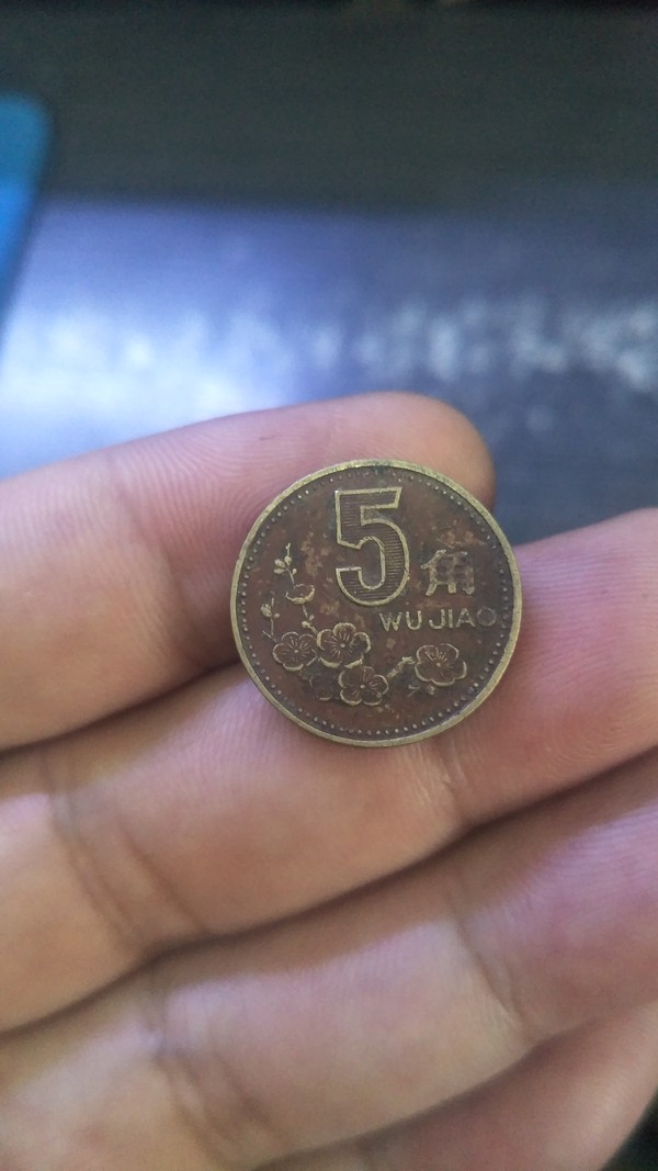 梅花五角1999年老包浆按图发货鸽子绕行真假_图片_价格_评级-硬币-爱