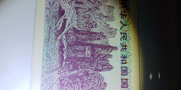 1991年十元国库券,云南石林,非常漂亮,品相如图