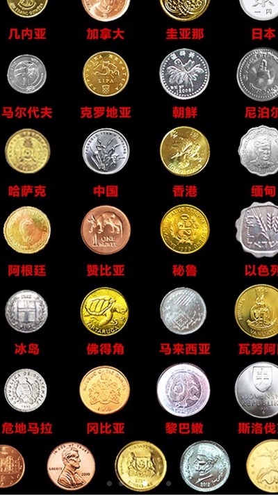 100个国家100枚硬币百国福袋带国旗小圆盒红包数