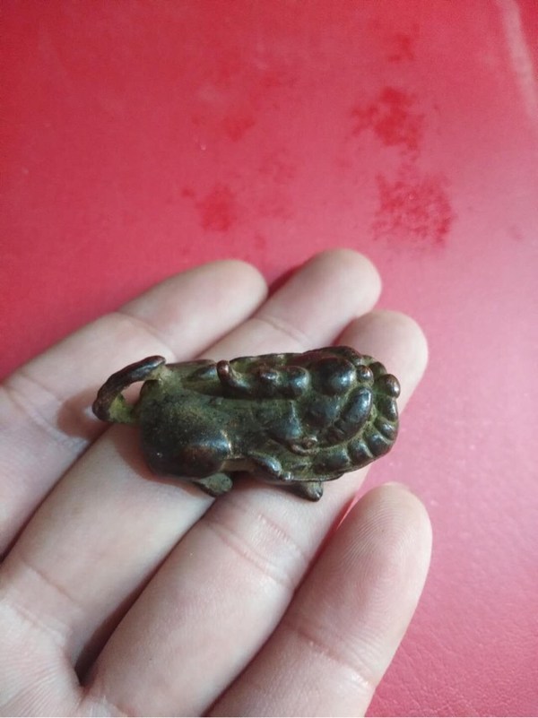 纯铜小貔貅招财辟邪