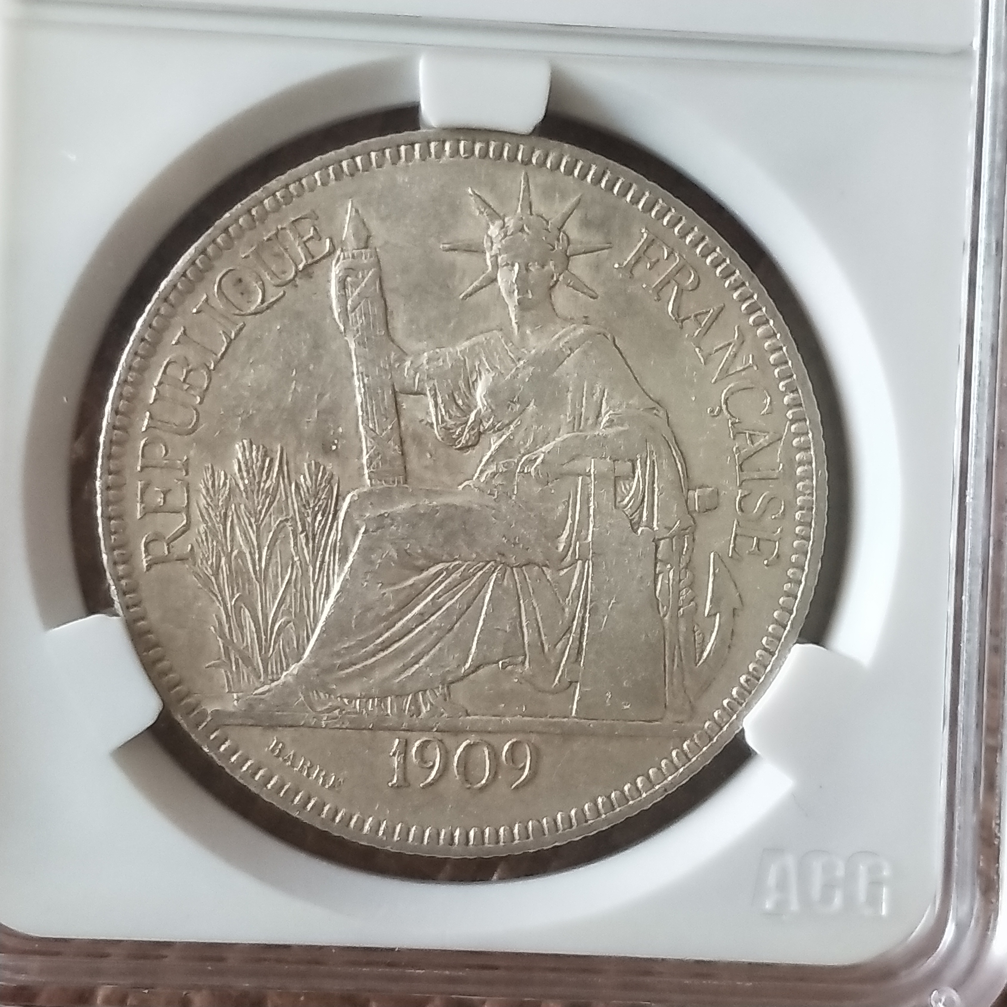 0元起拍,法属印支银币,座洋